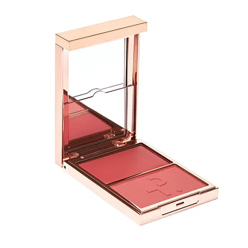 Phấn Má Hồng Patrick Ta Major Headlines Double Take Crème & Powder Blush Duo She's That Girl Màu Hồng Phấn