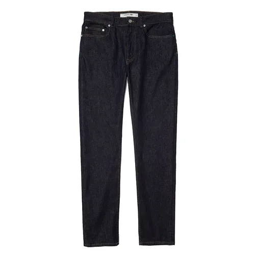 Quần Jean Nam Lacoste Slim Fit Stretch Cotton Denim Jeans HH2704 - ML4 Màu Xanh Đậm Size 32