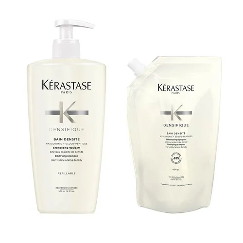 Set Dầu Gội Kérastase Densifique Bain Densité Chai 500ml +Túi Refill 500ml