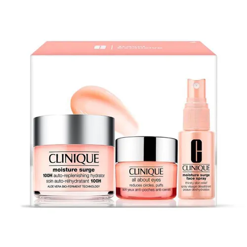 Set Dưỡng Da Clinique Moisture Surge 100H Auto-Replenishing Hydrator Ultra Hydration 3 Món