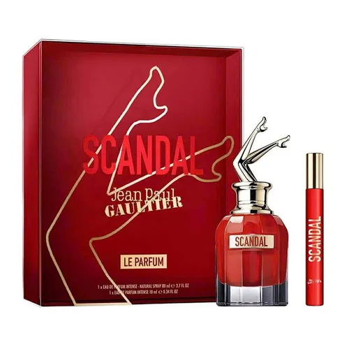 Set Nước Hoa Nữ Jean Paul Gaultier Scandal Le Parfum EDP Intense (80ml + 10ml)