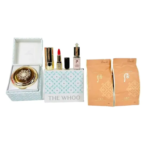 Set Phấn Nước Tái Sinh Da Whoo Cheongidan Radiant Special Set 6 Món