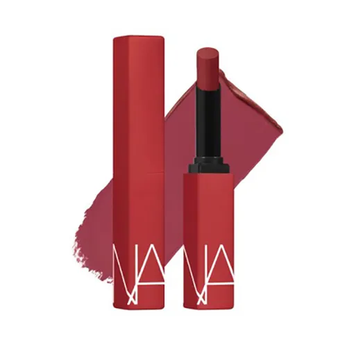 Son Lì Nars Powermatte Lipstick 136 Get Lucky Màu Đỏ Rượu