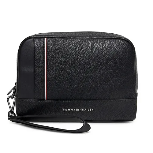 Túi Cầm Tay Nam Tommy Hilfiger Pouch Bag AM0AM13790_BDS Màu Đen