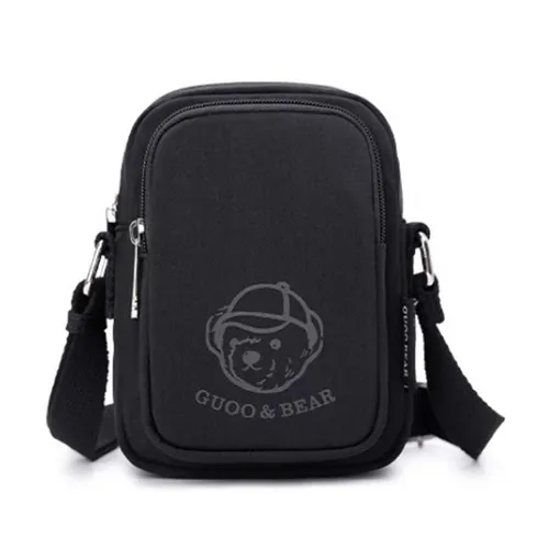 Túi Đeo Chéo Nữ Guoo Bear GU1110-20010 Màu Đen