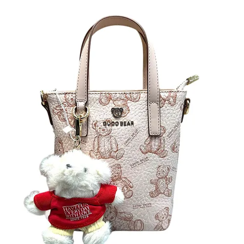 Túi Đeo Chéo Nữ Guoo Bear GU1213-3900 Màu Hồng