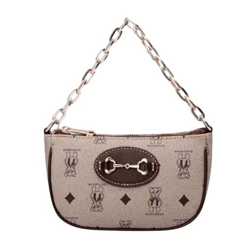 Túi Đeo Chéo Nữ Guoo Bear Mini Bag TT2131 - GO2014 Màu Xám