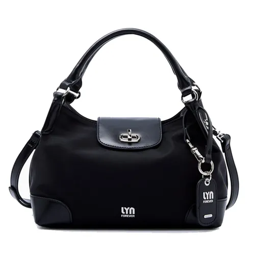 Túi Đeo Chéo Nữ Lyn Jenna S Crossbody Bag - Black L26CBWC015 Màu Đen