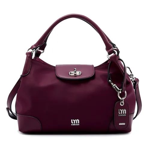 Túi Đeo Chéo Nữ Lyn Jenna S Crossbody Bag - Dark Red L26CBWC015 Màu Đỏ Thẫm