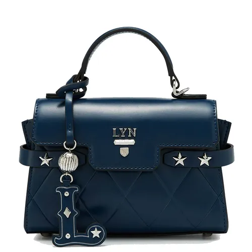 Túi Đeo Chéo Nữ Lyn Re-Edit Wonder Top Xs Handbag L25FBWA053 Màu Xanh Navy
