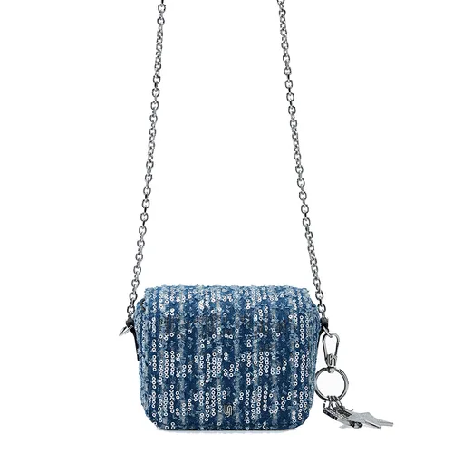 Túi Đeo Chéo Nữ Lyn Stellar Infinite Mini Crossbody Bag - Blue Variation 2 L25FBWA119 Màu Xanh Blue