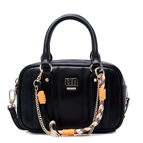 Túi Đeo Chéo Nữ Lyn Viktoria Mini Bag Handbag - Black LL25CBF207 Màu Đen