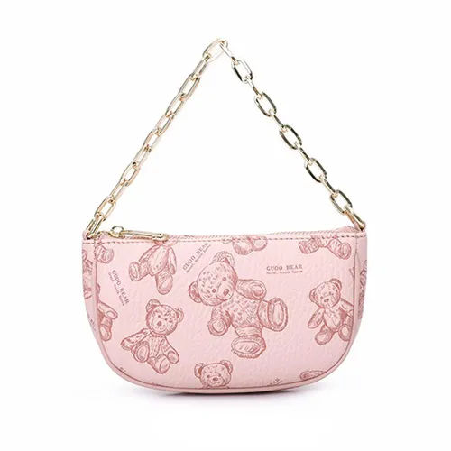 Túi Đeo Vai Nữ Guoo Bear GO-2010-3900 Màu Hồng