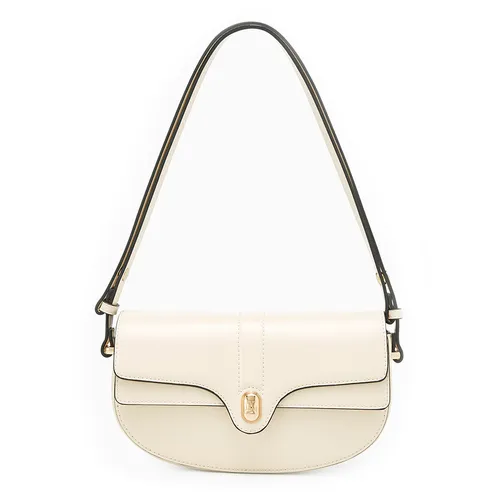 Túi Đeo Vai Nữ Lyn Rillo M Shoulder Bag - Ivory LL25FBF057 Màu Trắng Kem