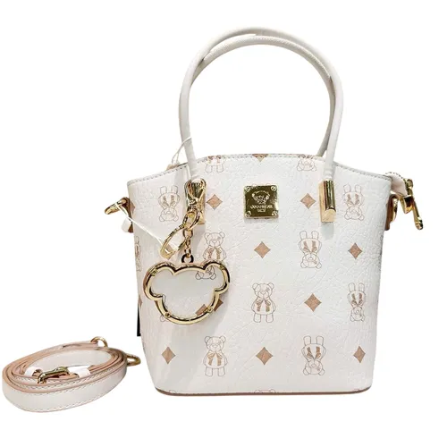 Túi Tote Nữ Guoo Bear GU1203-27490 Màu Trắng Sữa