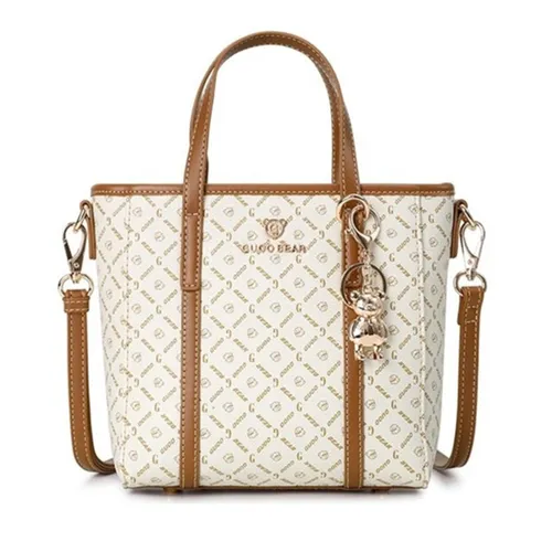 Túi Tote Nữ Guoo Bear GU1208-19300 Màu Trắng