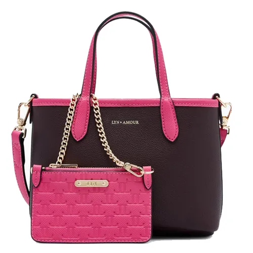 Túi Tote Nữ Lyn Ailyn Min Bag Pink Variation 2 L25FBWC011 Màu Nâu Hồng