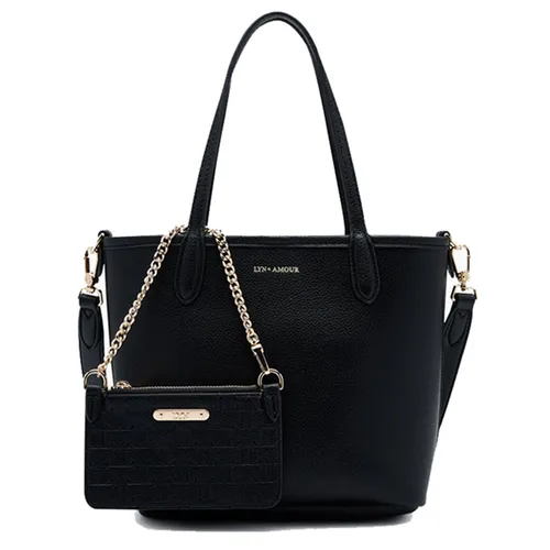 Túi Tote Nữ Lyn Ailyn S Bag Black Variation 2 L25FBWC010 Màu Đen