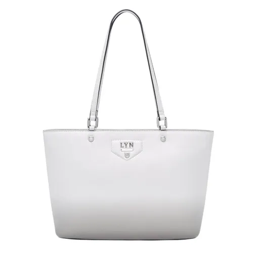 Túi Tote Nữ Lyn Carina Re-Edition L Bag Black Variation 2 L25FBWA095 Màu Đen Xám