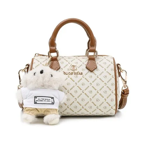 Túi Trống Nữ Guoo Bear GU1176-69300 Màu Trắng Size S
