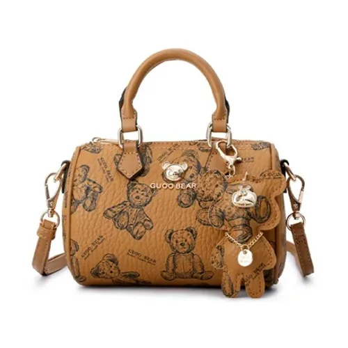 Túi Trống Nữ Guoo Bear GU8027-3920 Màu Nâu Size S