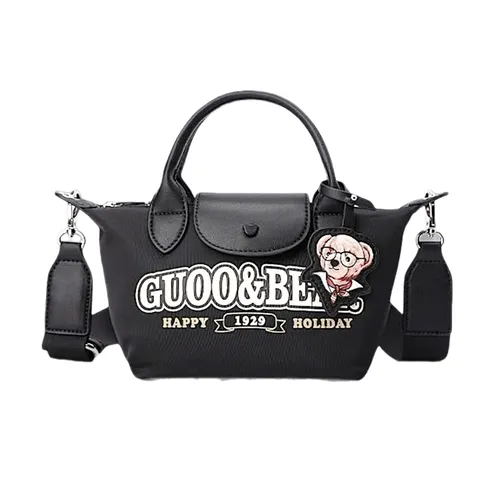 Túi Xách Tay Nữ Guoo Bear GU1135-30010 Màu Đen