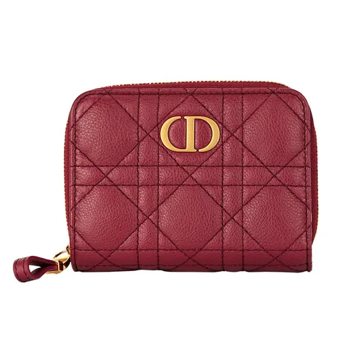 Ví Nữ Christian Dior Caro Medium Wallet Màu Đỏ