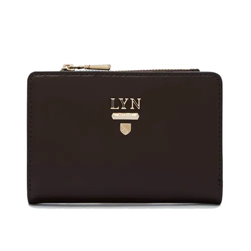 Ví Nữ Lyn Re-Edit Semi Wallet - Dark Brown L25FWWA041 Màu Nâu Đậm