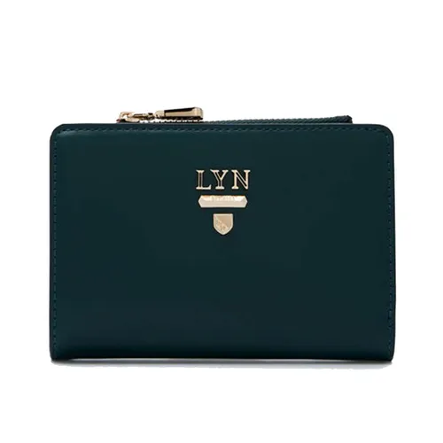 Ví Nữ Lyn Re-Edit Semi Wallet - Dark Green L25FWWA041 Màu Xanh Green
