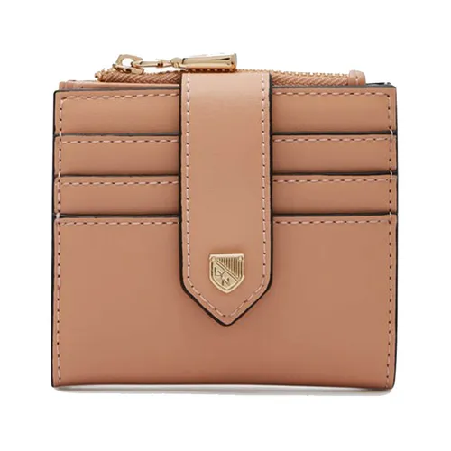 Ví Nữ Lyn Re-Edit Slim Card Short Wallet - Light Beige L25FWWA042 Màu Be