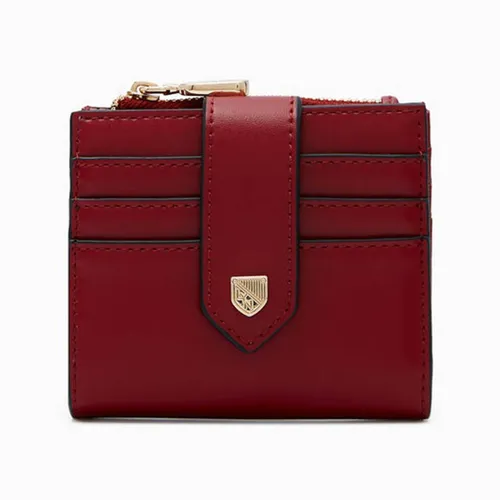 Ví Nữ Lyn Re-Edit Slim Card Short Wallet - Red L25FWWA042 Màu Đỏ