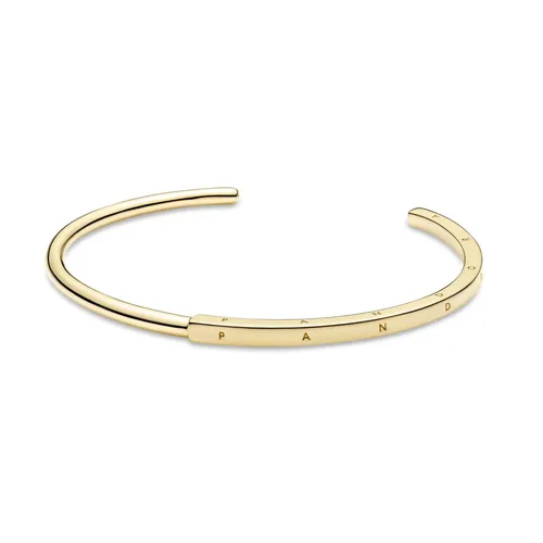 Vòng Đeo Tay I-D Pandora Signature 569493C00 Màu Vàng Size S3 17cm