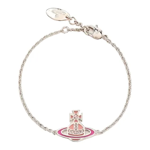 Vòng Đeo Tay Nữ Vivienne Westwood Low Relief Concetta Bracelet Pink Màu Hồng