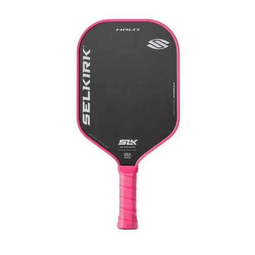 Vợt Pickleball Selkirk Sport SLK Halo Max Gen 1 13mm Paddle Màu Hồng Đen