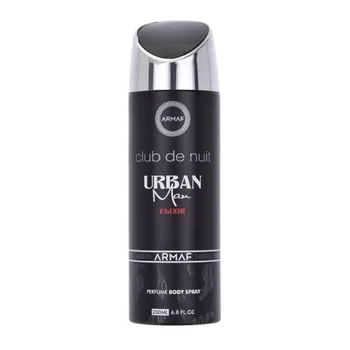 Xịt Thơm Toàn Thân Cho Nam Armaf Club De Nuit Urban Man Elixir Perfume Body Spray 200ml