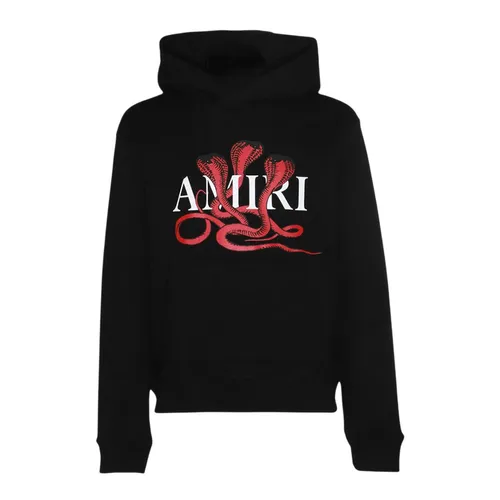 Áo Hoodie Nam Amiri CNY Snake Printed Black/Red AMJYHD1057 706 Màu Đen Size L