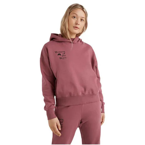 Áo Hoodie Nữ O’neill Women Of The Wave 1750033-13013 Màu Hồng Đất Size L