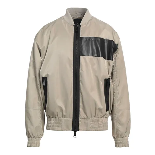 Áo Khoác Nam Armani Exchange 3RZB13 ZN99Z 1940 Màu Be Đen Size S