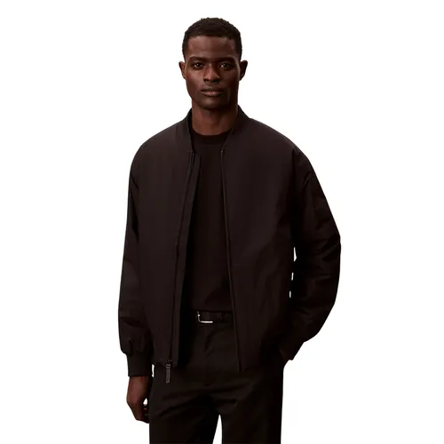 Áo Khoác Nam Calvin Klein CK Matte Classic Bomber Jacket 4LC513G - 001 Màu Đen Size XS