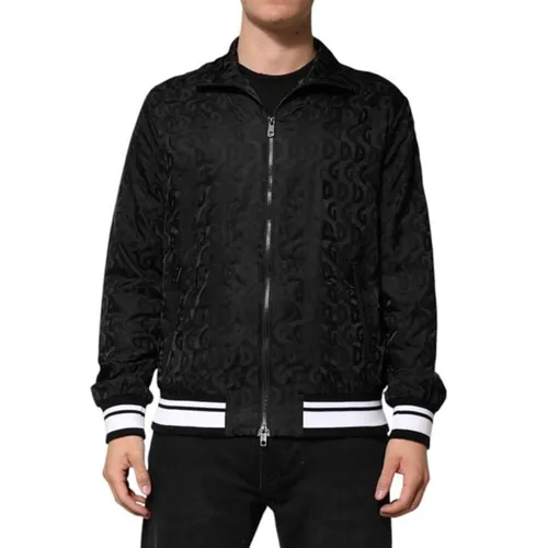 Áo Khoác Nam Dolce & Gabbana D&G G9SP7T Màu Đen Size 48