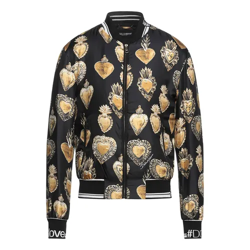 Áo Khoác Nam Dolce & Gabbana D&G Men's Jacket G9PT9T Màu Đen Size 46
