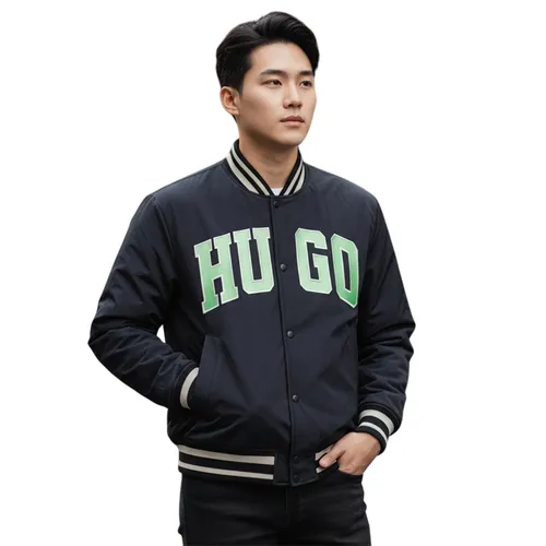 Áo Khoác Nam Hugo Boss Hugo25999 Màu Xanh Navy Size S