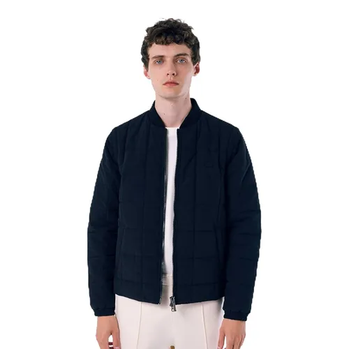 Áo Khoác Phao Nam Lacoste Jacket 2-Way Quilted Jacket Men's BH017–031 Màu Xanh Đen Size 46