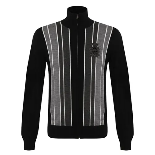 Áo Len Nam Dolce & Gabbana D&G Black 5435260 Màu Đen Size 44