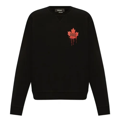 Áo Nỉ Sweater Nam Dsquared2 S74GU0811 S25516 900 Màu Đen Size S