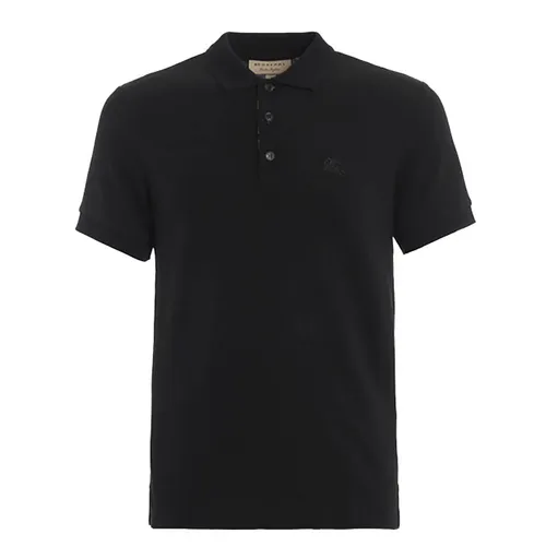Áo Polo Nam Burberry Hartford Classic Black 8000913 Màu Đen Size XS