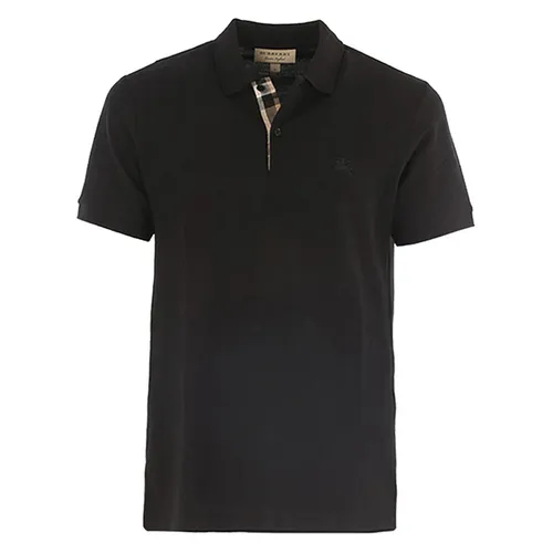 Áo Polo Nam Burberry Outlet Men's Black Shirt 8004581 Màu Đen Size XS