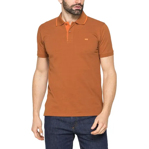 Áo Polo Nam Carrera Jeans 819C0075A_229 Màu Nâu Caramel Size M