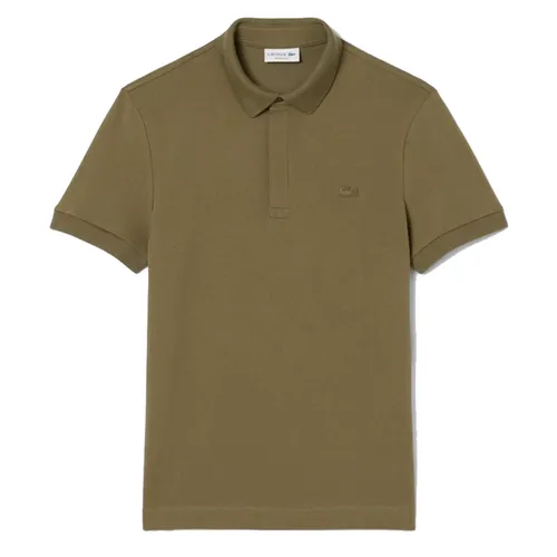 Áo Polo Nam Lacoste Men's Shirt Paris Loose Fit Piqué Stretch Army Green PH5522 E9F Màu Xanh Olive Size 3
