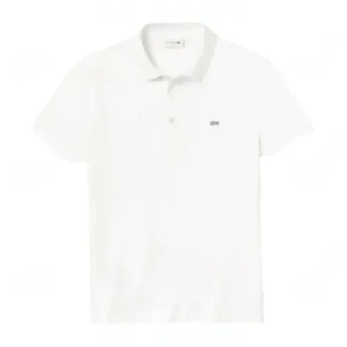 Áo Polo Nam Lacoste Men's Slim Fit White LAMEPOWHSF Màu Trắng Size S